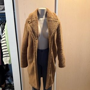 GAP Women's Brown Teddy Jacket